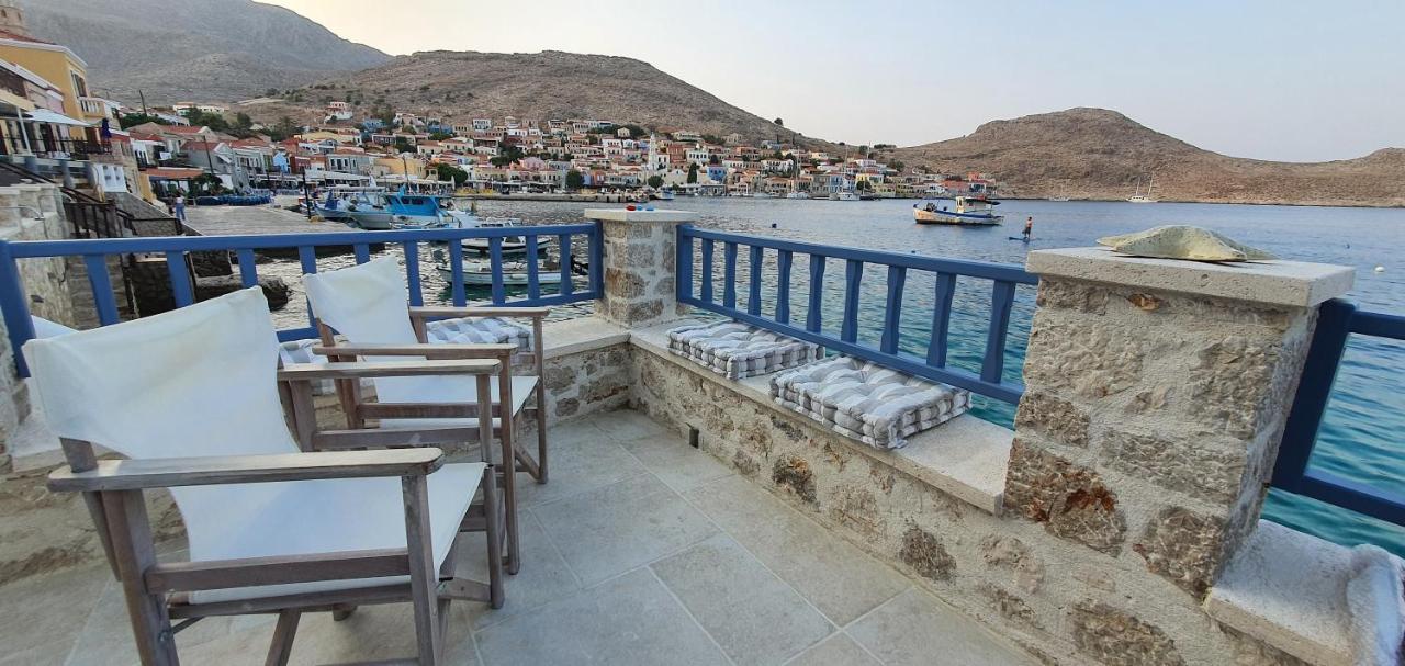 Halki Sea Breeze - A Waterfront Villa Eksteriør bilde